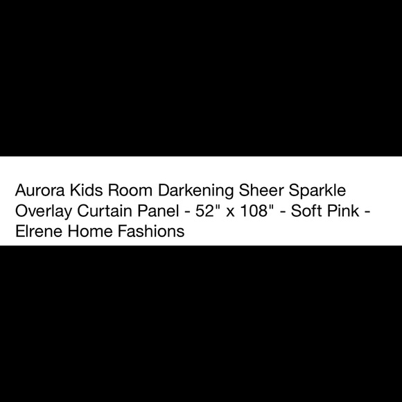 Glitter Pink Sheer Sparkle Curtains Paired - Picture 3 of 3